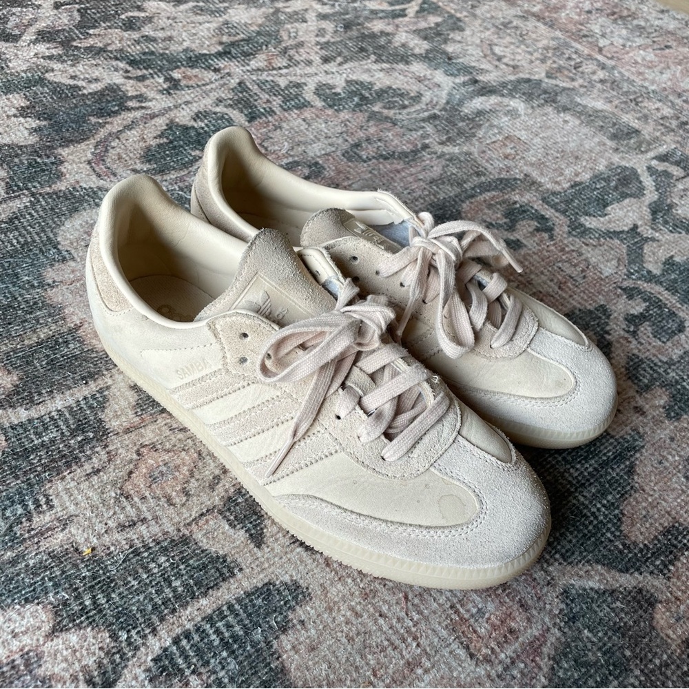 Adidas Samba Cream Sneakers